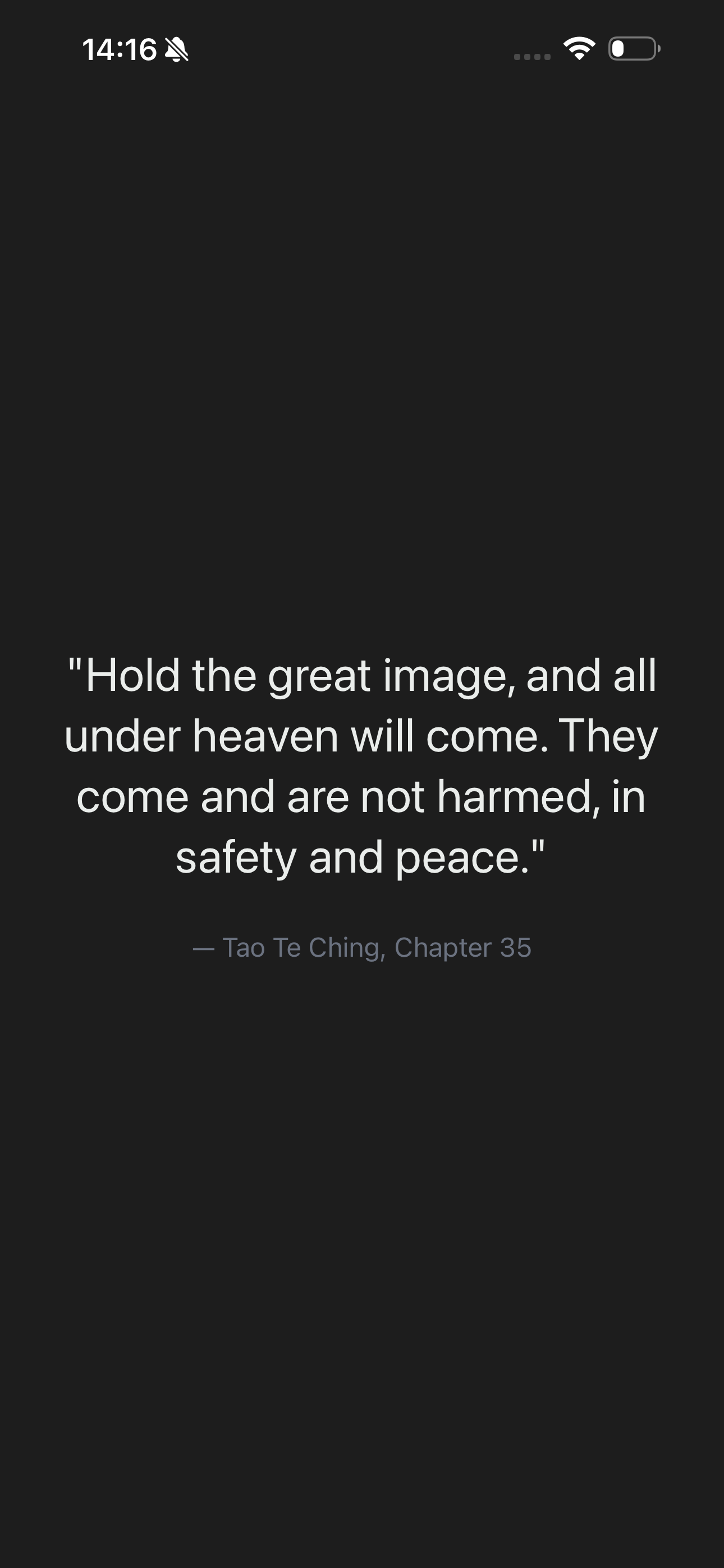 Wisdom quote from Tao Te Ching