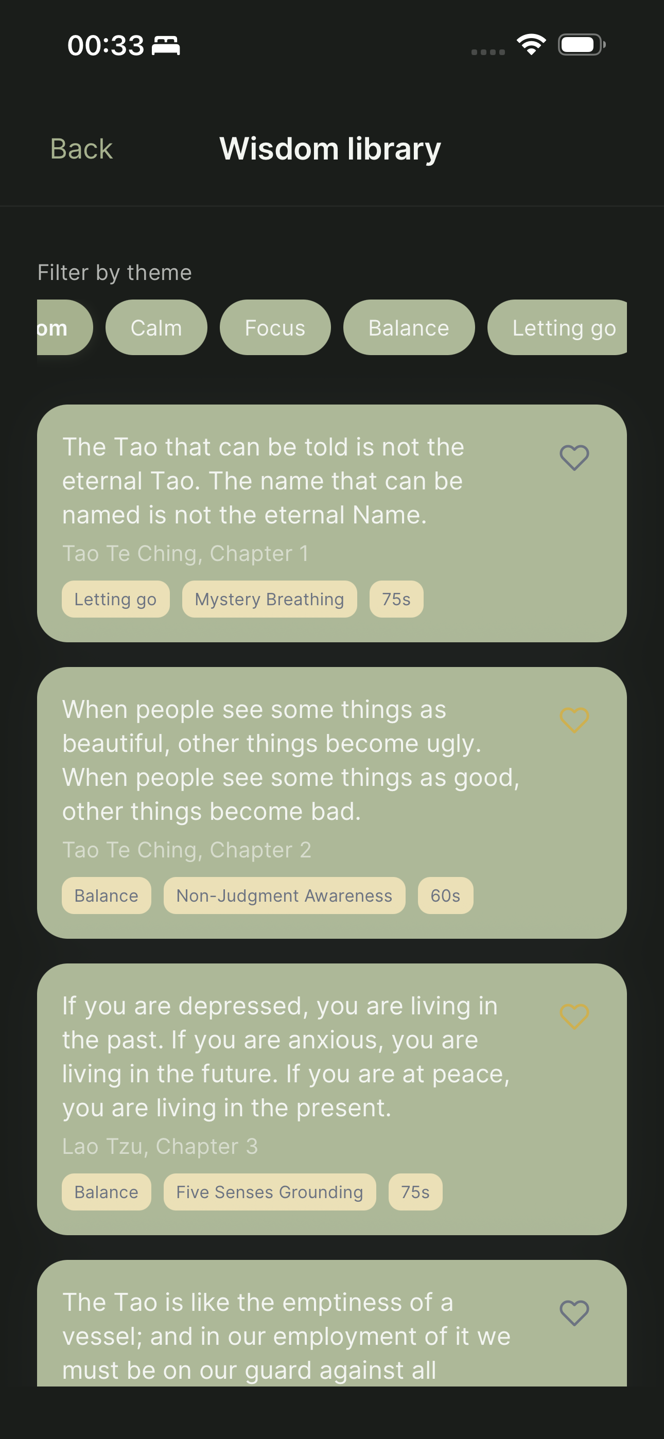 Settings and customization
